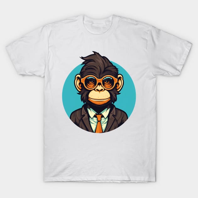 Monkeying around since birth T-Shirt by Printashopus